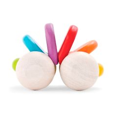 Coche flexible de madera colores - PlanToys
