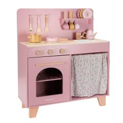 Cocinita rosa de madera - Little Dutch
