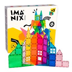Construcción magnética Imanix 100 piezas - Braintoys