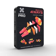 Construcción magnética PRO Build It 4Ways criaturas 36 piezas - Connetix