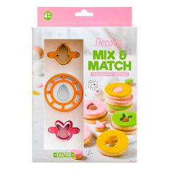 Cortadores galletas rellenas Pascua - Decora
