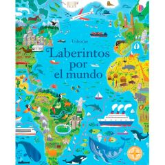 Cuaderno de pasatiempos Laberintos por el mundo - Usborne