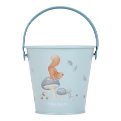 Cubo de metal Amigos del Bosque - Little Dutch