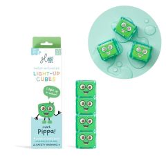 Cubos acuáticos de luz verdes Pippa (4) - GloPals