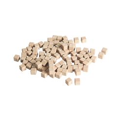 Cubos de unidades de madera para set de base 10 (100) - Wissner