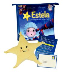 Cuento con peluche Estela, la estrella mágica
