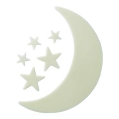 Decoraciones luminosas Luna y estrellas - Glow - 4M