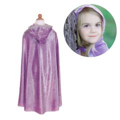 Disfraz capa de princesa morada talla 3-4 - Great Pretenders