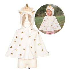 Disfraz capa de unicornio blanco talla 2 - Souza
