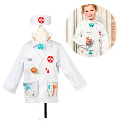 Disfraz de médico o doctor con accesorios talla 4-7 - Souza