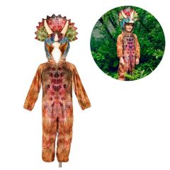 Disfraz mono de dinosaurio Triceratops talla 5-6 - Souza