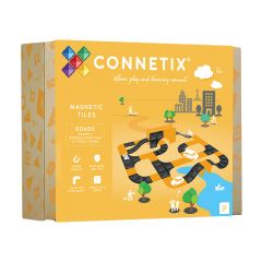Extensión carreteras, rampas e intersecciones Roads 16 piezas - Connetix