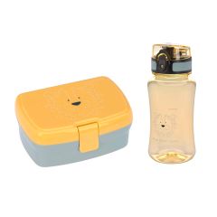 Fiambrera y botella Tritán (sin BPA) León - Lässig