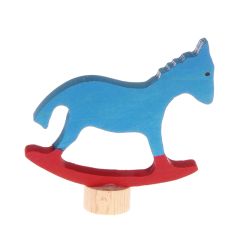 Figura caballo de madera para calendario anual circular y para espiral - Grimm's