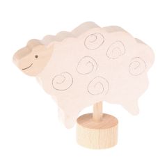 Figura oveja de madera para calendario anual circular y para espiral - Grimm's