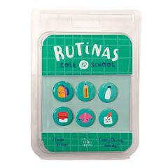 Imanes pictogramas rutina colegio (6) - La Tribu Encaja