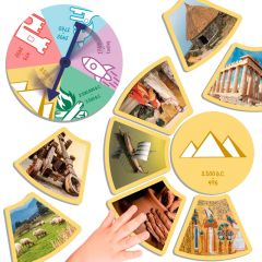Juego de asociación ¡Descubre las etapas de la historia! - Akros