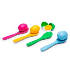 Juego carrera de huevos con yemas - BS Toys