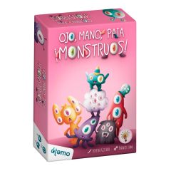 Juego de cartas de cálculo mental Ojo, mano, pata ¡Monstruos! - Átomo Games
