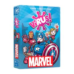 Juego de cartas de estrategia Virus! Marvel - Tranjis Games