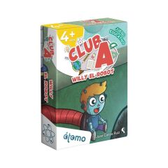 Juego de cartas colores y formas geométricas Willy el robot Club A - Átomo Games