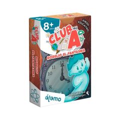 Juego de cartas para aprender la hora Rogelio el fantasma Club A - Átomo Games