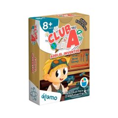 Juego de cartas de lenguaje Adri el inventor Club A - Átomo Games