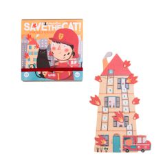 Juego cooperativo de bolsillo Save the cat - Londji