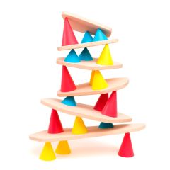 Juego de construcción tablas y conos Piks (24) - Oppi