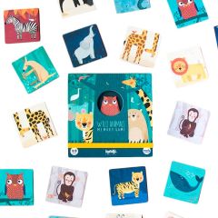 Juego de memoria animales salvajes Wild animals - Londji