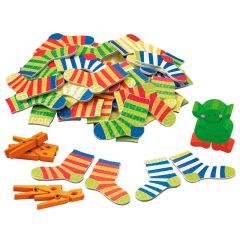 Juego de rapidez visual El monstruo de los calcetines - HABA