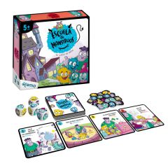 Juego de lectura Escuela de Monstruos - Átomo Games