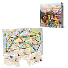 Juego de estrategia ¡Aventureros al tren! El primer viaje - Days of Wonder