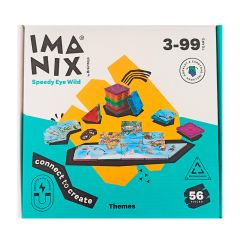 Juego magnético Imanix Speedy Eye Wild animales del Mundo - Braintoys
