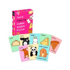 Juego de rapidez visual Taco Vuelta Cabra Queso Pizza - Lúdilo
