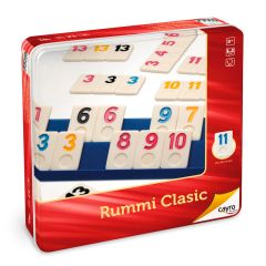 Juego Rummi Clasic 2-4 jugadores en caja de metal - Cayro