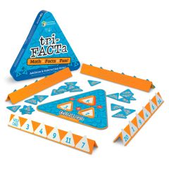 Juego de sumas y restas Tri-Facta - Learning Resources