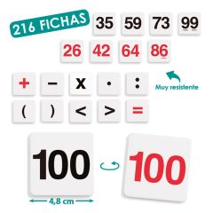 Kit de cálculo: sumar, restar, multiplicar y dividir - Akros