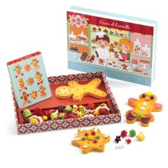 Kit pastelería de madera Oscar & Cannelle galletas Navidad - Djeco