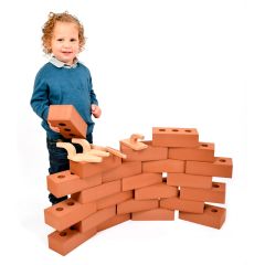 Ladrillos de construcción grandes de goma (25) - Playlearn