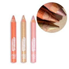 Lápices de maquillaje para cara y cuerpo tonos cálidos brillo - Namaki