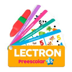 Lectron lápiz preguntas y respuestas Preescolar 4-5 años - Diset