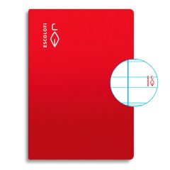 Libreta pauta Montessori 3,5 mm con margen 50 hojas A4