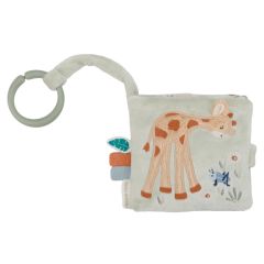 Librito de tela con anilla Safari Friends - Little Dutch