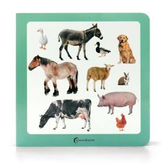 Libro de fotografías Animales de la granja Volumen 2 - Nowordbooks