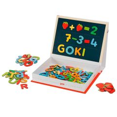 Libro magnético letras y números - Goki