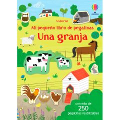 Mi pequeño libro de pegatinas reutilizables Granja - Usborne