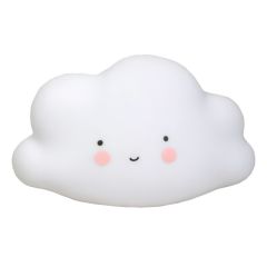 Lámpara quitamiedos nube blanca - A Little Lovely Company