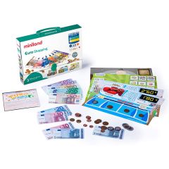 Maletín EuroShopping: dinero de juguete - Miniland