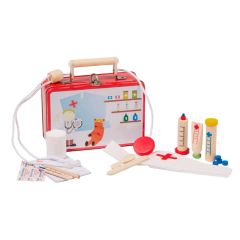 Maletín de médico o doctor con accesorios de madera - Astrup